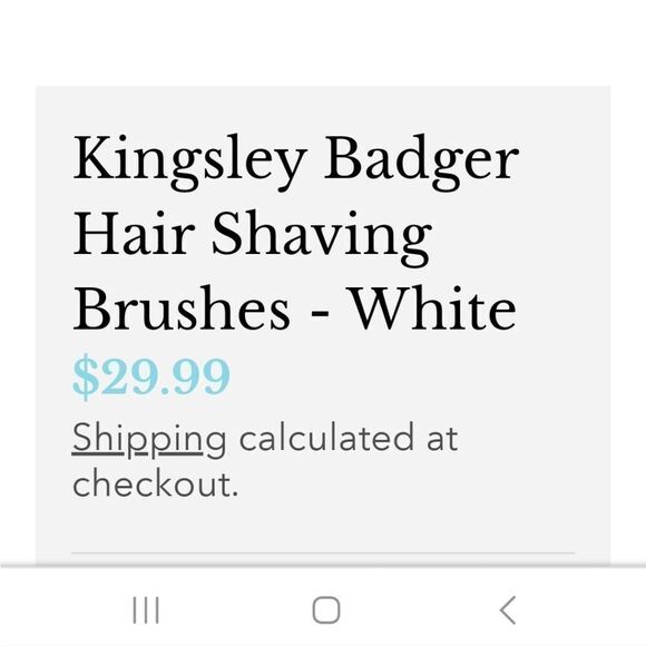 Vintage Old Spice Shaving Mug and Talcum Powder with Vintage Badger Brush - Picture 12 of 12